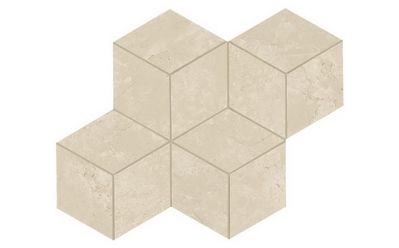 Мозаика Cream Prestige Mosaico Esagono Lappato (AS2H) 30x35