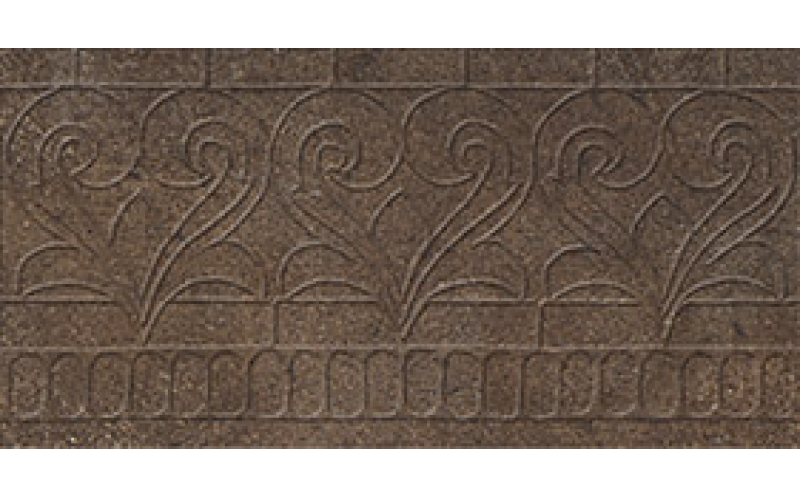 Apogeo Bordura Lobi Rilievo In Tinta Old Cotto 17.25*35