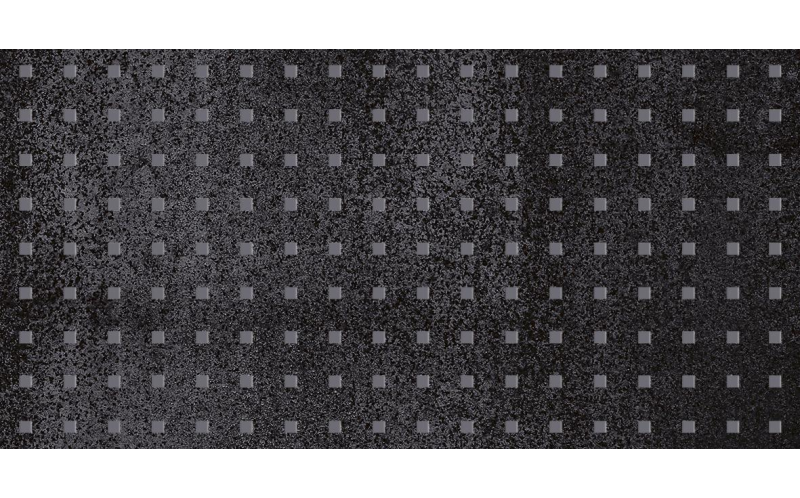 Декор Metallica Pixel Черный 25X50