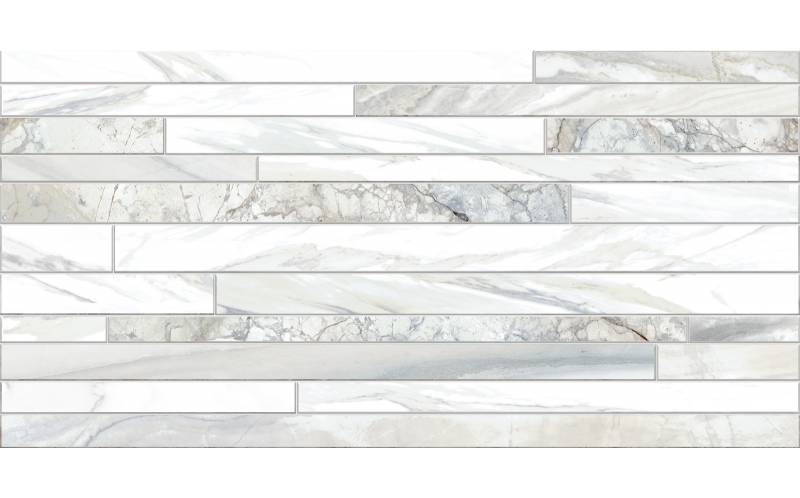 Плитка Alma Ceramica Mercury рельефная 249x500 (TWU09MRC017)