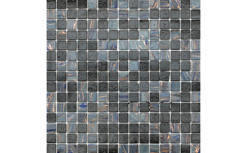 черно-голубой микс