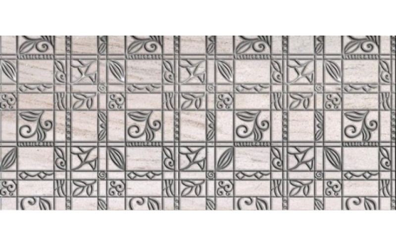 Декор Champan 4 Светло-Серый (334874) 20X45