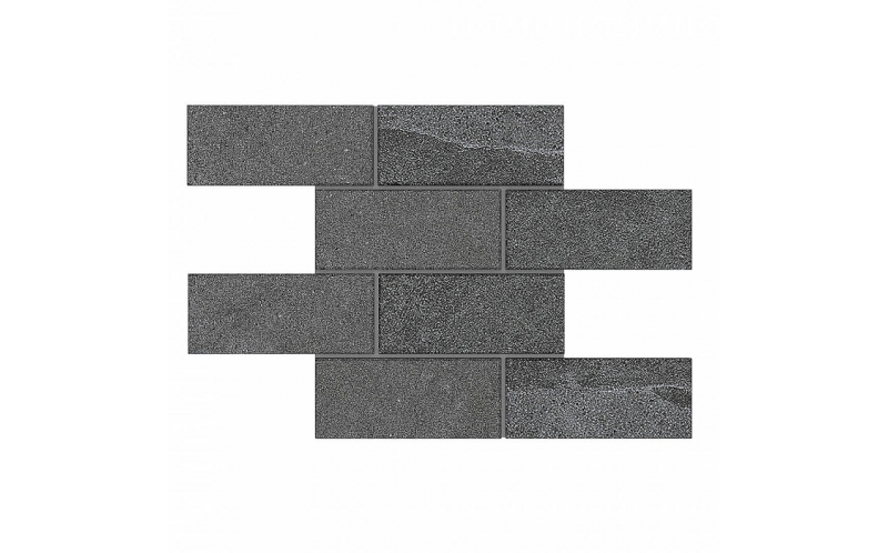 Мозаика Luna Anthracite LN03/TE03 Bricks Big (5x5) неполированный 28.6x35