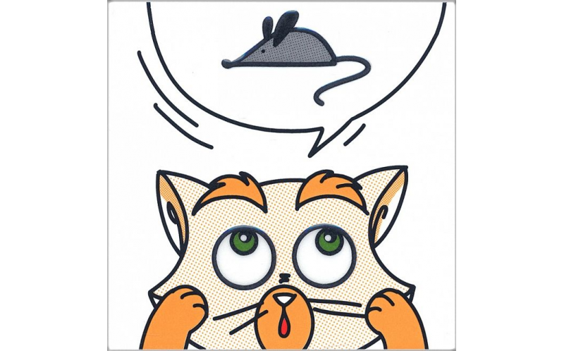 Декор Кошки-Мышки NT\A132\5009 Мышка 20x20