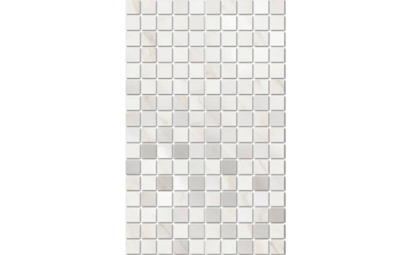 Декор Гран Пале MM6359 Белый Мозаичный 25x40