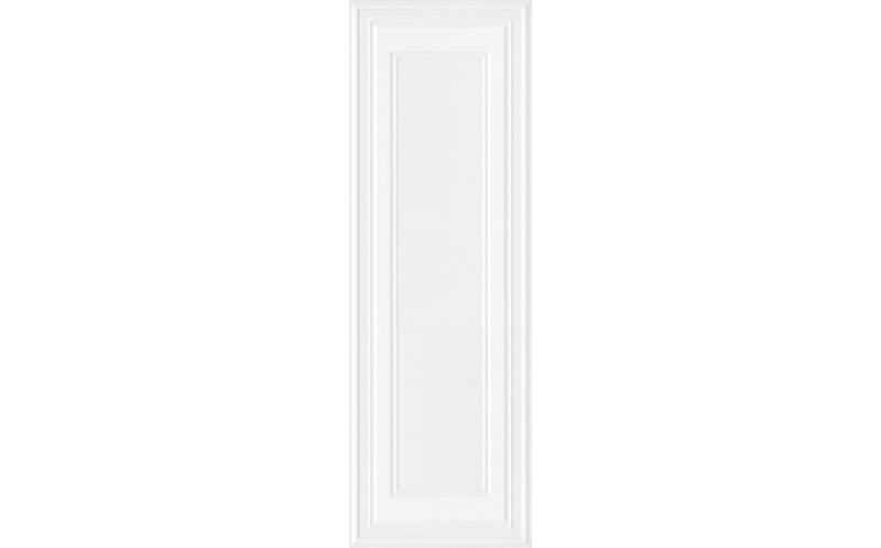 Настенная плитка Монфорте 14008R Белый Панель Обрезной 40x120