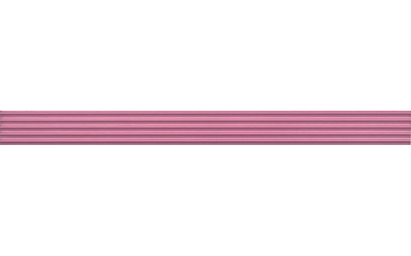 Бордюр Венсен LSA006 Розовый Структура 3,4x40
