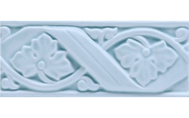 Бордюр Boiserie Gemme Genziana Ge11 8X20