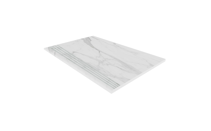 Ступень Montis White MN01 неполированный 30x120