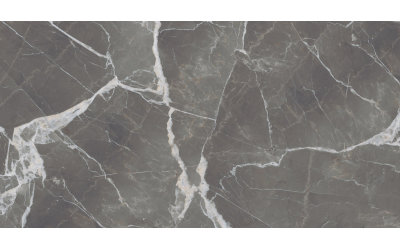 Керамогранит Stones&more Stone Calacatta Black Glossy 6 Mm (756562) Casa Dolce Casa 120X240