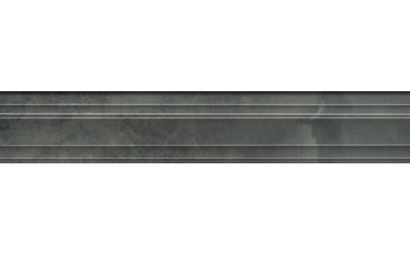 Бордюр Джардини BLF004R Серый Темный Багет 7,3x40