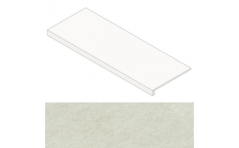 Ступень Marvel Edge Imperial White Scalino Lappato (AFCN) 33x90