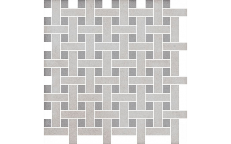 Декор Марчиана SG183\004 Серый Мозаичный 42x42,7