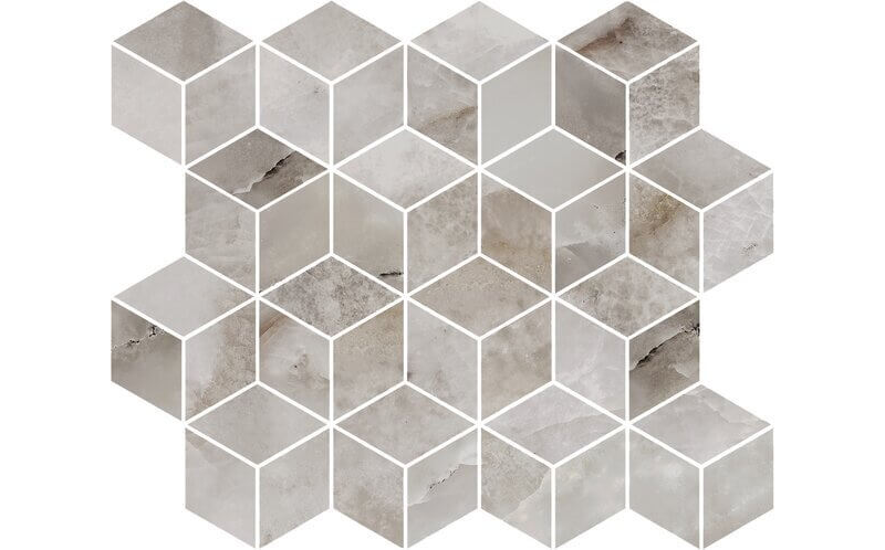 Декор Джардини T017\14023 Бежевый Светлый Мозаичный 37,5x45