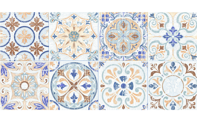 Настенная Плитка Portland Mix (Wt9Pot55) 24,9X50