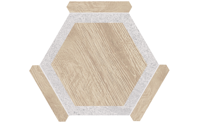 Керамогранит Monopole Oregon Haya Gris 22X25 (71246)