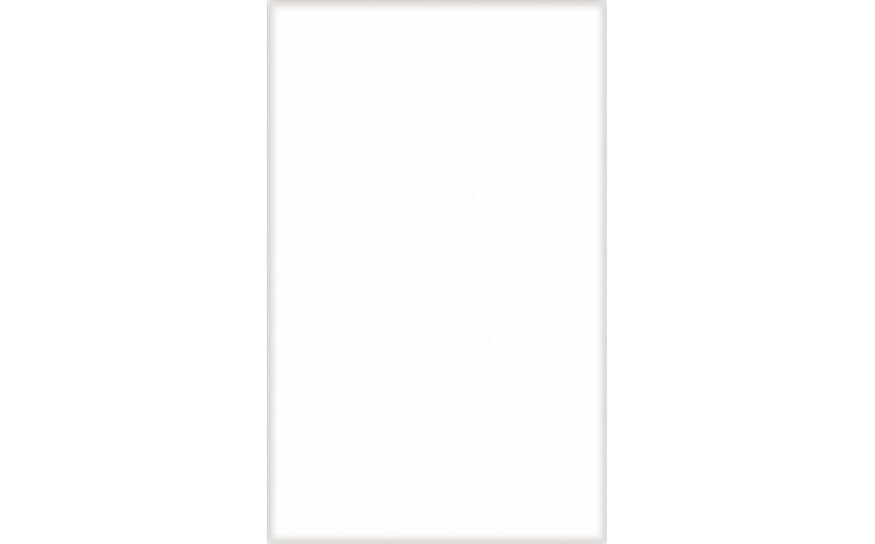 Настенная Плитка Моноколор / Monocolor Белая (120000) 25X40