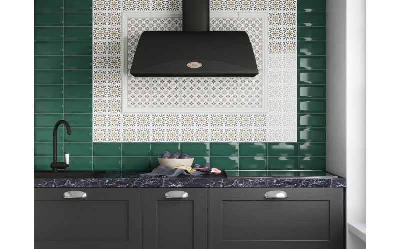 Бордюр Алькасар BLD038 Багет Оливковый 3x15