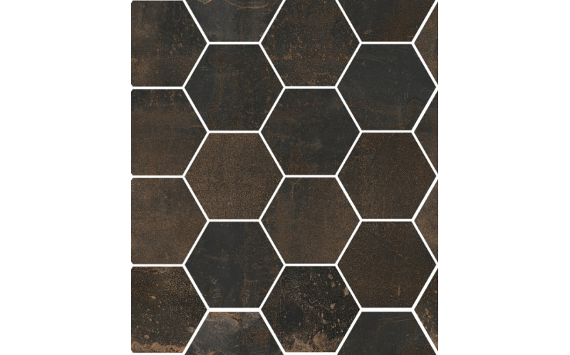 Керамогранит Oxidart Black Hexagon (Csahoxbl01) 27X32,5