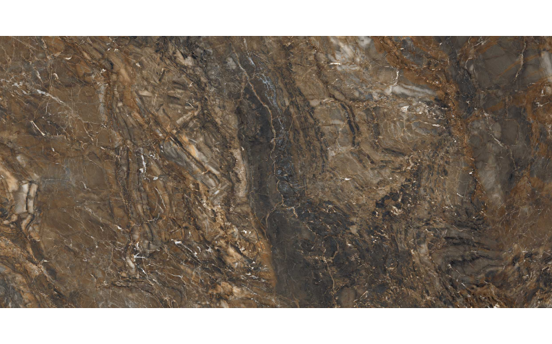 Керамогранит BR04 Bernini Dark Brown неполированный 80x160x11