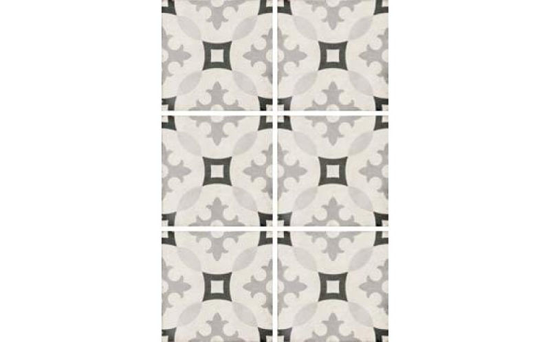 Декор Art Nouveau Karlsplatz Grey 24417 20X20