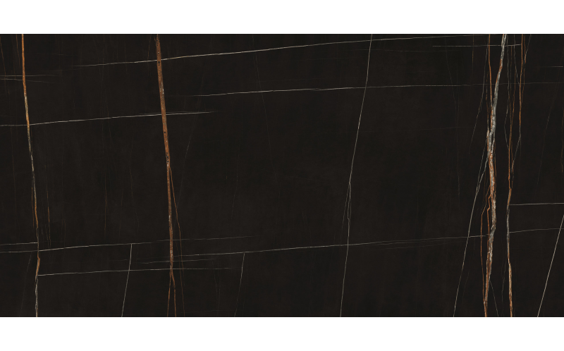 Керамогранит Ultra Marmi Sahara Noir Lucidato Shiny (UM6L300585) 150x300