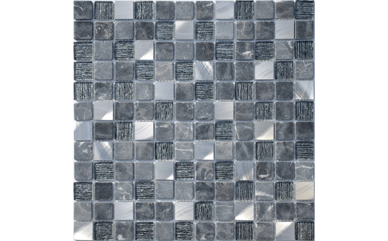 Мозаика Black Velvet (Чип 23X23X4 Мм) 29,8X29,8