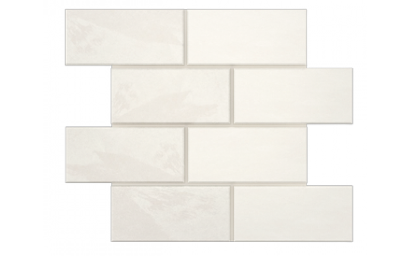 Мозаика Luna White LN00/TE00 Bricks Big (5x5) неполированный 28.6x35