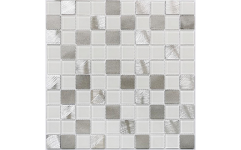 Мозаика Titan Silver (Чип 30X30X4 Мм) 31,8X31,8