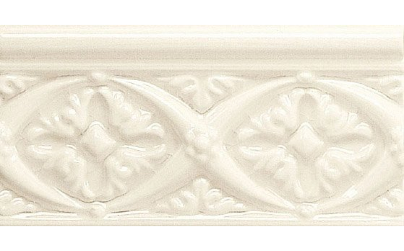 Бордюр Adex Relieve Bizantino C/C Marfil (ADMO4004) 7,5x15