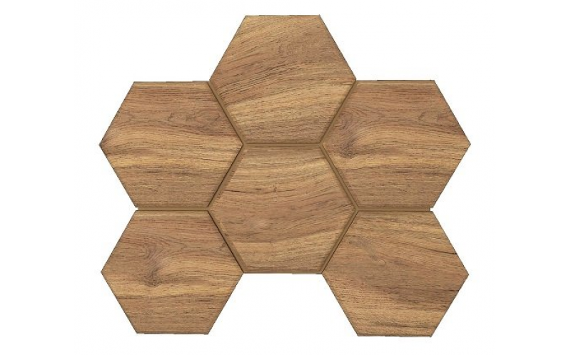 Мозаика Selection Eucalyptus Hexagon SI02 неполированная 25x28,5