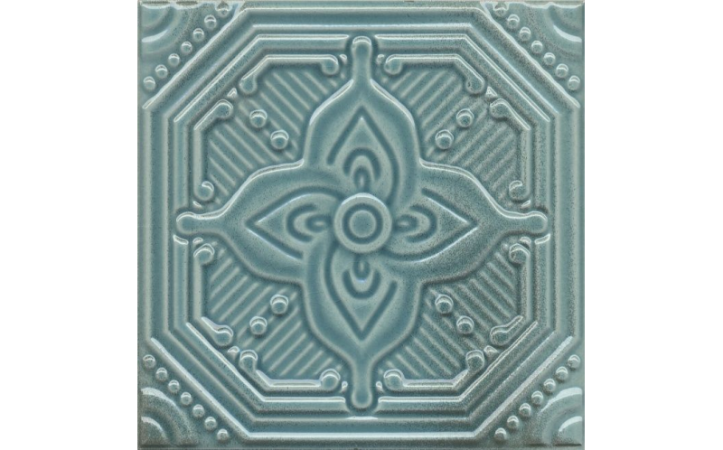 Декор Салинас SSA004 Лазурный 15x15