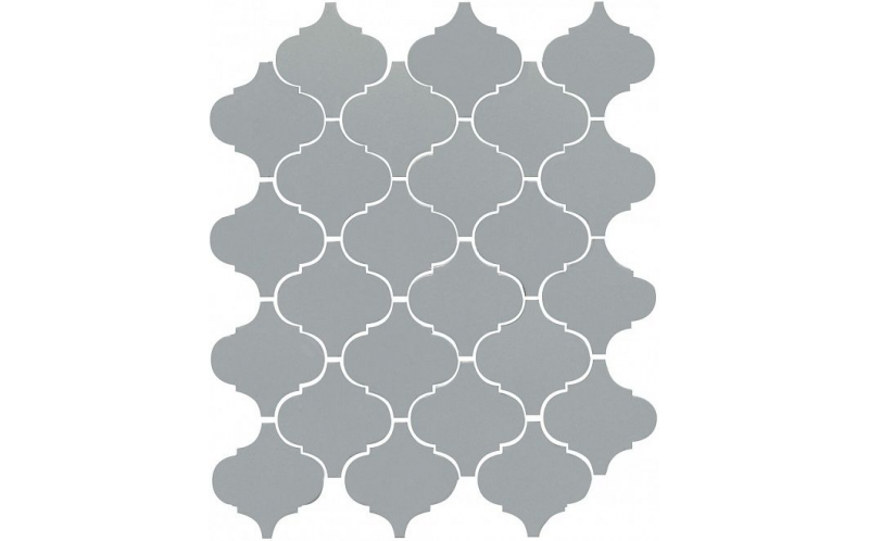Настенная плитка Арабески Глянцевый 65012 Серый 26x30