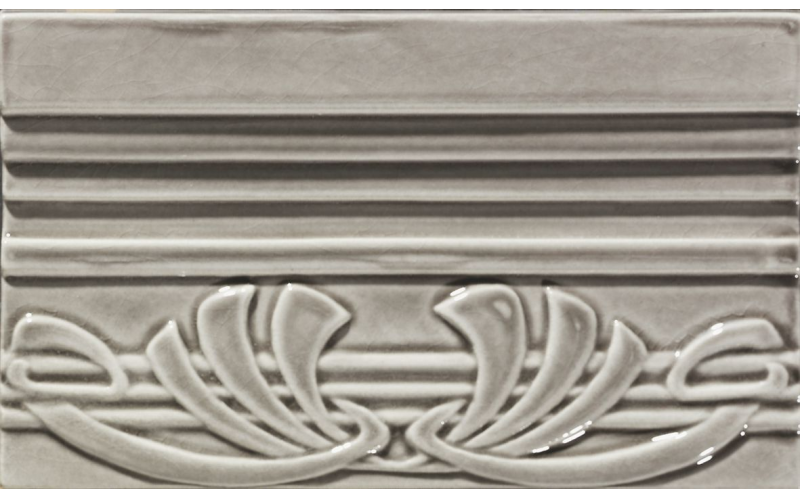 Бордюр Terminale Deco D.grey Cr Ted4 12X20