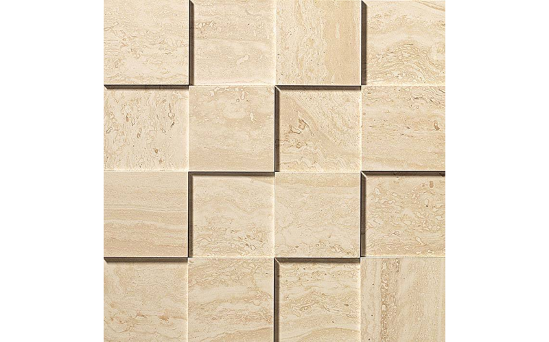 Мозаика Marvel Pro Travertino Alabastrino Mosaico 3D (ADP7) 30x30