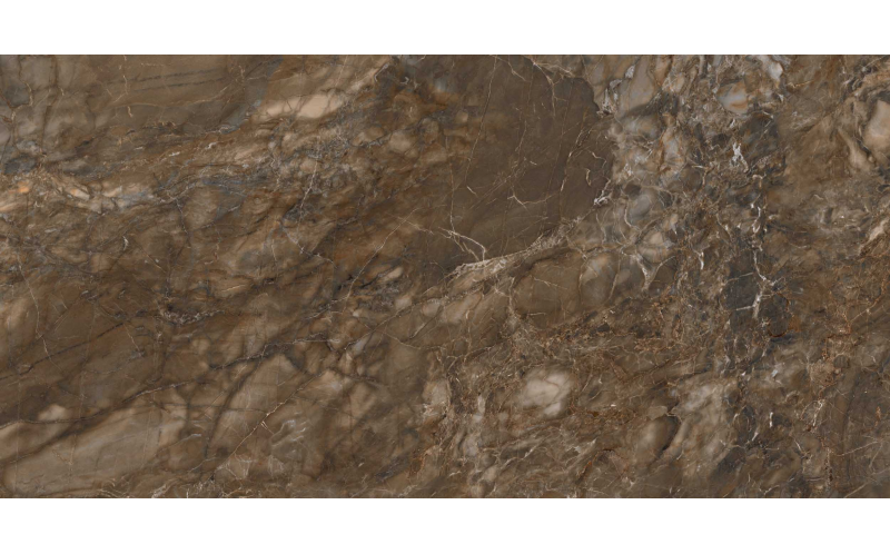 Керамогранит BR04 Bernini Dark Brown полированный 60x120x10