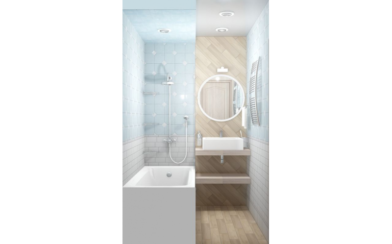 Керамогранит Селект Вуд SG350600R Бежевый Обрезной Обрезной 9,6x60