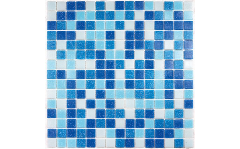 Мозаика Aqua 100 (На Бумаге) (Чип 20X20X4 Мм) 32,7X32,7