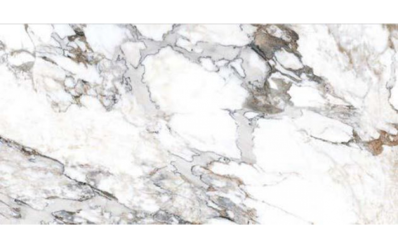 Керамогранит Marble-X Бреча Капрайа Белый Лаппато (K949747LPR01VTE0) 60x120