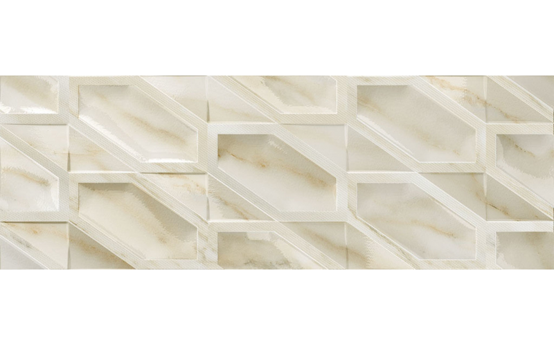 Настенная плитка Calacatta Gold Hexa Gloss 31,6x90