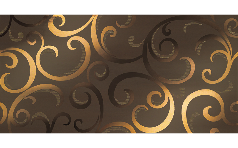 Декор Mark Moka Gold Damask (13984) 40x80