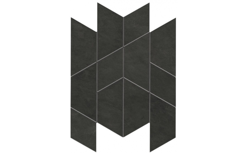 Керамогранит Prism Graphite Mosaico Maze Matt (A41V) 31x35,7