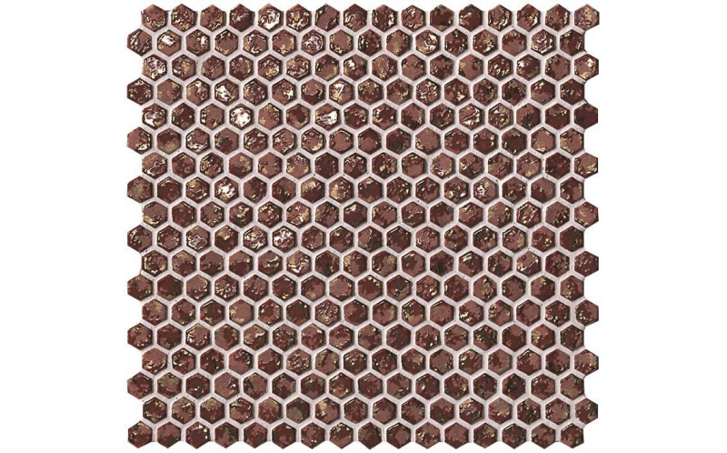 Мозаика Dwell Rust Hexagon Gold (6DHR) 30x30