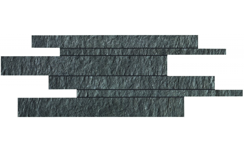 Мозаика Extend Black Brick Strutturato (AR46) 30x60