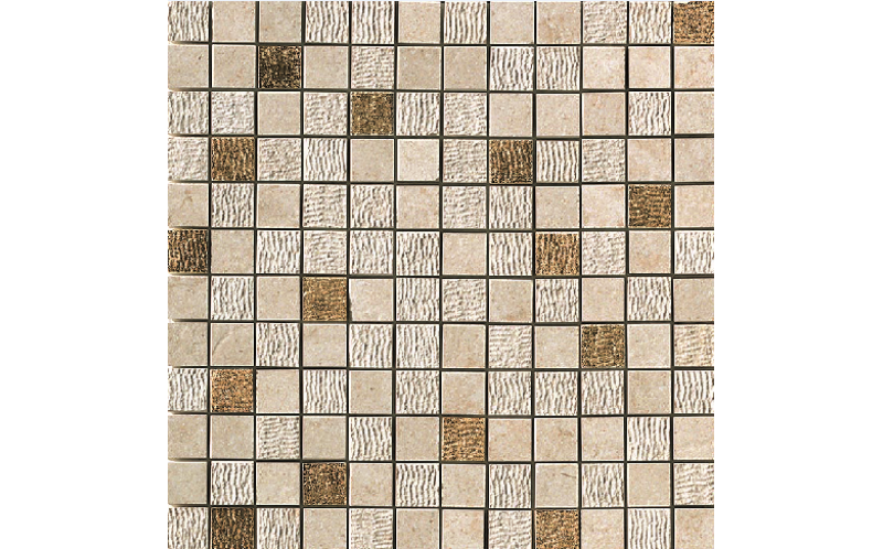 Декор Sunrock Jerusalem Ivory Mosaico Gold (11919) 30x30