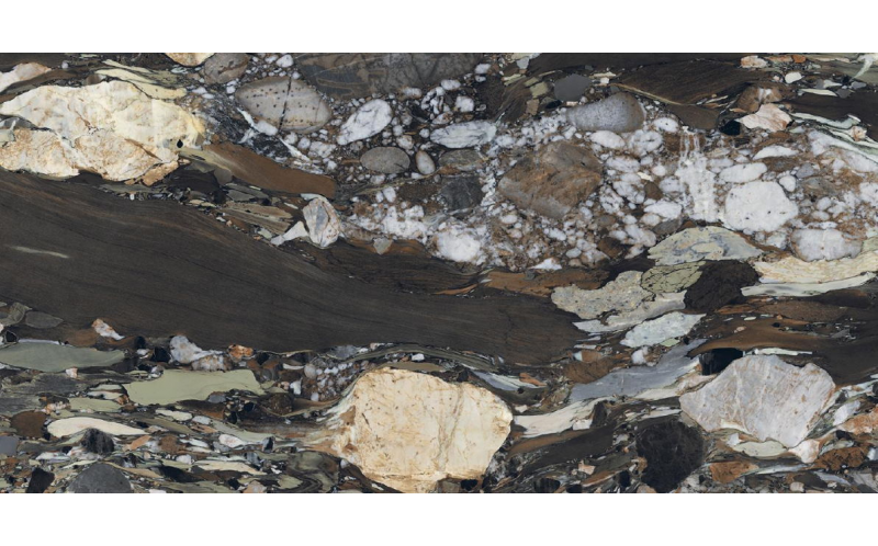 Керамогранит Stone Marble Brown (SF.LB.LQS.GL) 6 мм 120x240