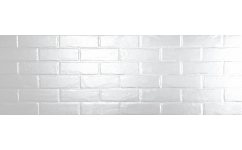 Настенная Плитка Brick White Gloss (Wt15Gss00) 25,3X75