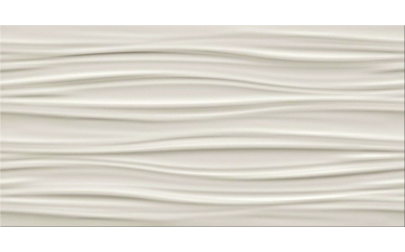 Настенная Плитка 3D White Curvy Matt / 3Д Вайт Курви Матт (600010001987) 30,5X56