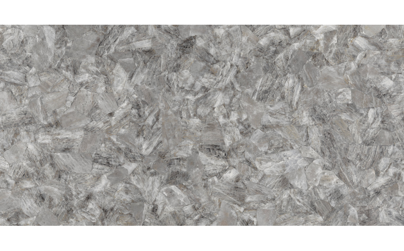 Керамогранит Rock Salt Maximum Grey Lucidato 6 Mm Graniti Fiandre 150X300