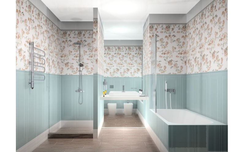 Плинтус Монфорте FME006R Белый Обрезной 20x40